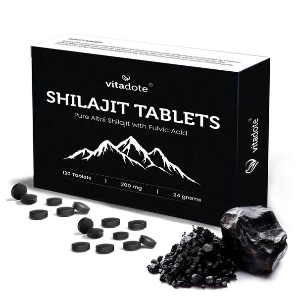 Vitadote Pure Shilajit Tabletten Altai Fulvosäure